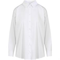 COSTER COPENHAGEN SKJORTE, BOXY CLASSIC SHIRT, WHITE